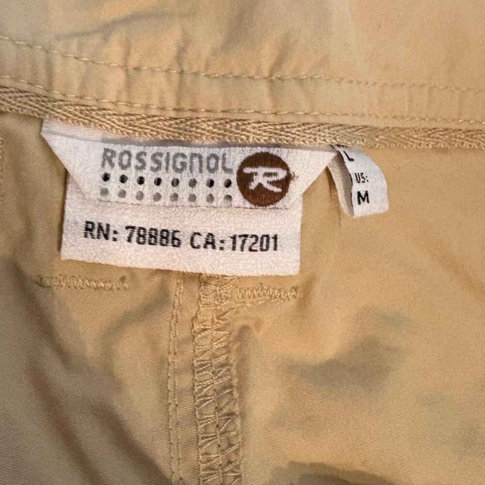 Rossignol shorts size Medium yellow khaki - Picture 2 of 11